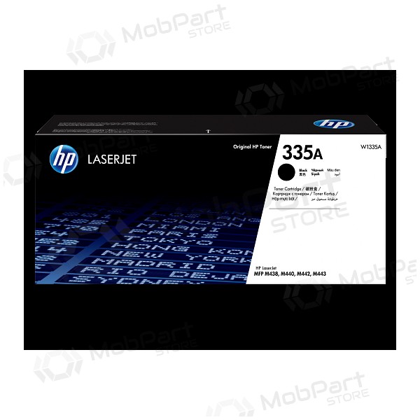 HP 335A (W1335A) laserkassett, svart