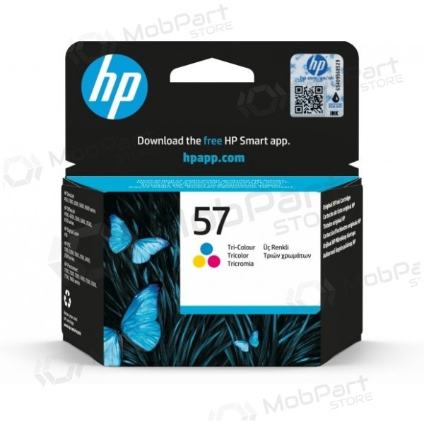 HP 57 trefärgad (C6657AE) bläckpatron, CMY - SPEC