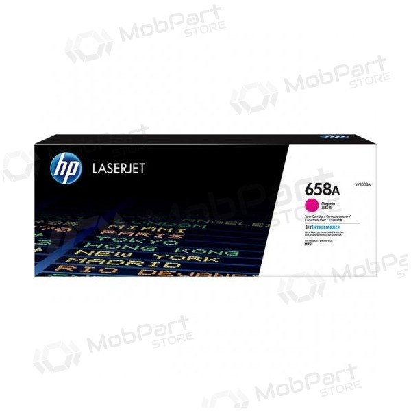 HP 658A (W2003A) Lasertoner, Magenta