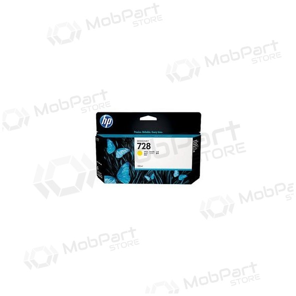 HP 728 (F9J65A) bläckpatron, gul