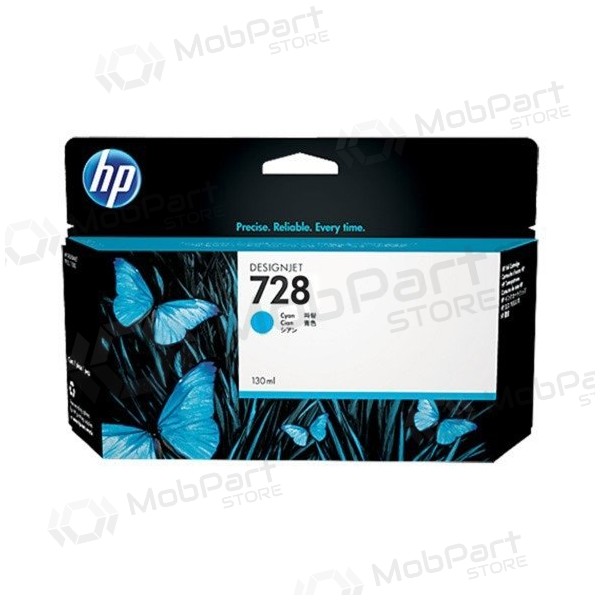 HP 728 (F9J67A) bläckpatron, cyan