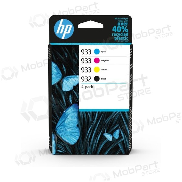 HP 932/933 4-pack (6ZC71AE) Bläckpatronpaket, BK/C/M/Y
