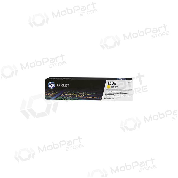 HP No.130A (CF352A), gul toner för laserskrivare, 1000 sidor.