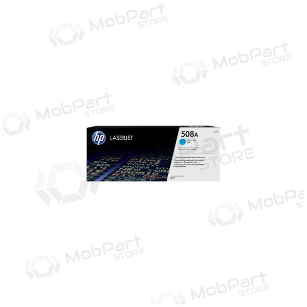 - HP No.508A (CF361A), blå tonerkassett för laserskrivare, 5000 sidor.