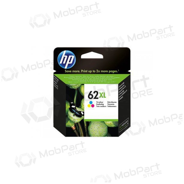 HP No.62XL (C2P07AE), färgpatron för bläckstråleskrivare, 415 sidor.
