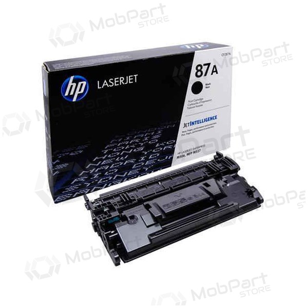 HP No.87A (CF287A), svart patron för laserskrivare, 8550 sidor.