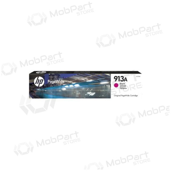 HP nr 913A (F6T78AE), purpurfärgad bläckpatron för bläckstråleskrivare, 3000 sidor.