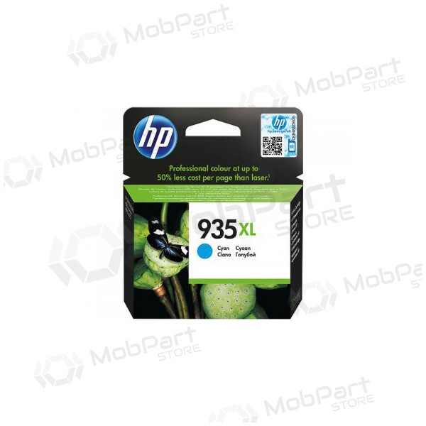 HP No.935XL (C2P24AE), cyan bläckpatron för bläckstråleskrivare, 825 sidor.