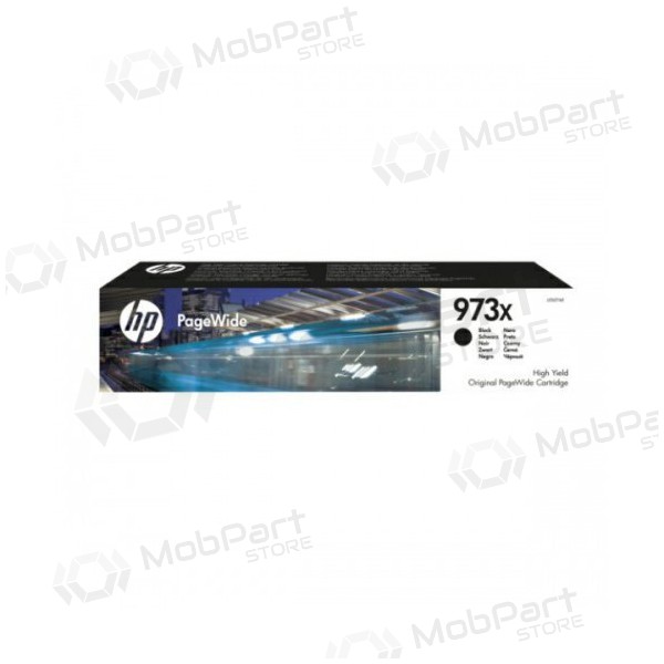 HP nr 973X (L0S07AE), svart bläckpatron för bläckstråleskrivare, 10000 sidor.