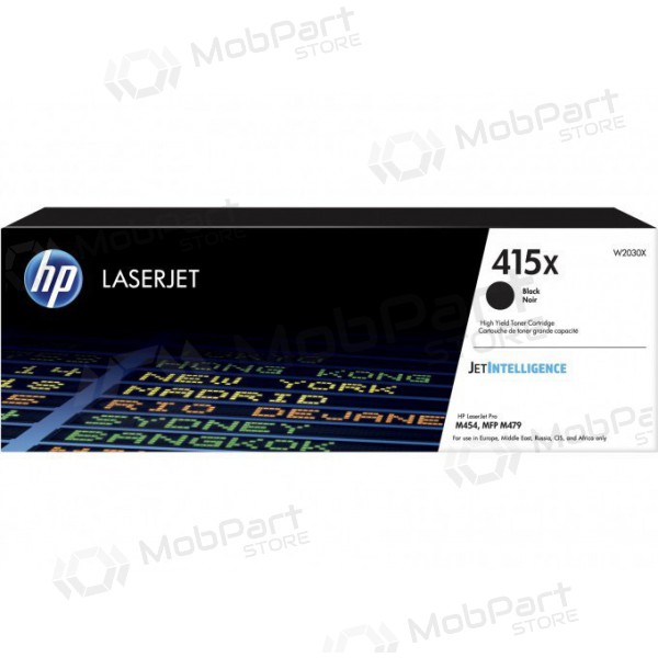 HP (W2030X, 415X), svart patron för laserskrivare