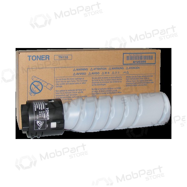 Konica-Minolta TN-116 (A1UC050) 2 st., svart kassett för laserskrivare, 11000 sidor.