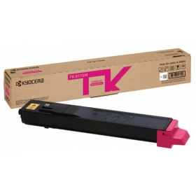 Kyocera (1T02P3BNL0, TK-8115M),  patron för laserskrivare, 6000 sidor.