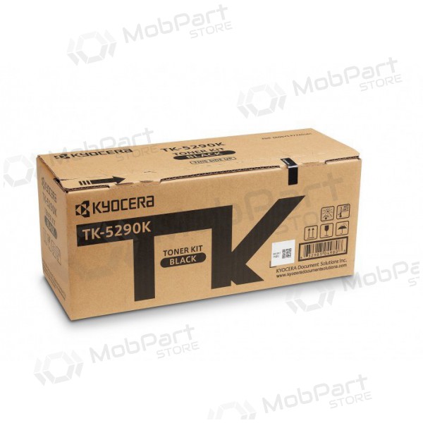 Kyocera TK-5290K (1T02TX0NL0), svart kassett för laserskrivare, 13000 sidor.