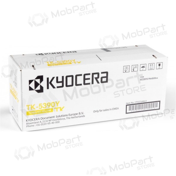 Kyocera TK-5390Y (1T02Z1ANL0) Lasertoner, Gul