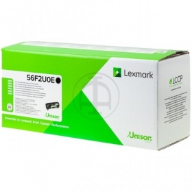 Lexmark 56F2U0E, svart kassett för laserskrivare, 25000 sidor