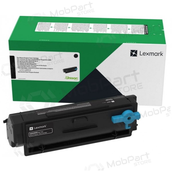 Lexmark 55B2X00 Laserkassett, Svart