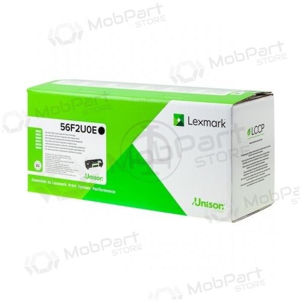 Lexmark 56F2U0E, svart kassett för laserskrivare, 25000 sidor