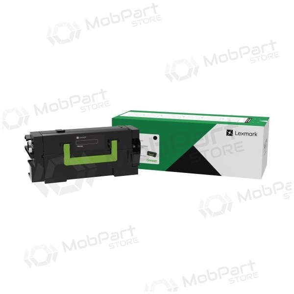 Lexmark 58D2U0E Lasertoner, Svart