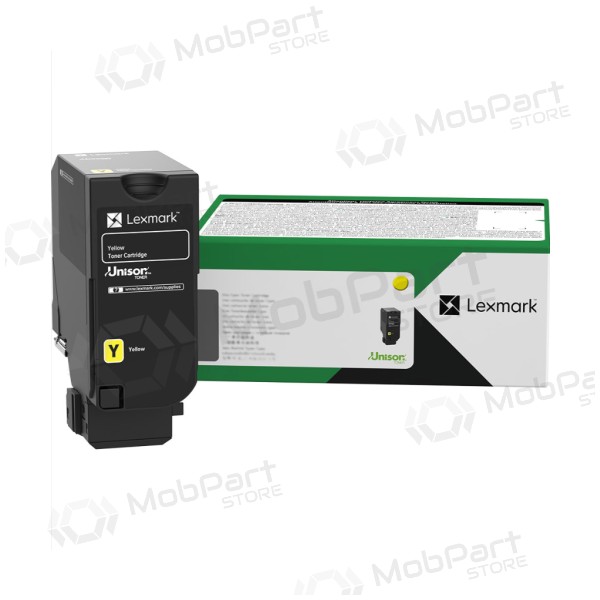 Lexmark 71C2XY0 laserkassett, gul