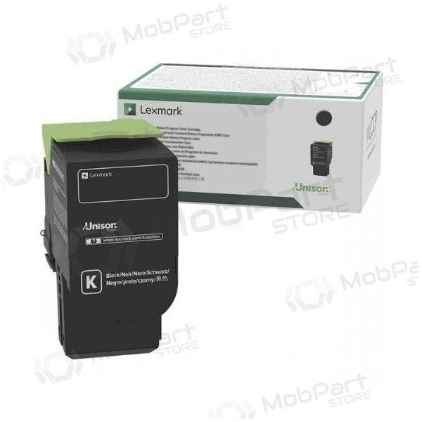Lexmark 78C2XK0 laserkassett, svart