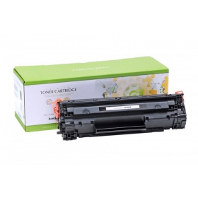 Ooriginal Static Control HP CF283X / Canon CRG-737, svart toner för laserskrivare, 2200 sidor.