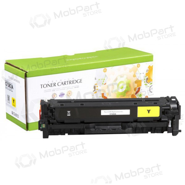 Ooriginal Static Control HP 312A (CF382A), gul tonerpatron för laserskrivare, 2700 sidor.