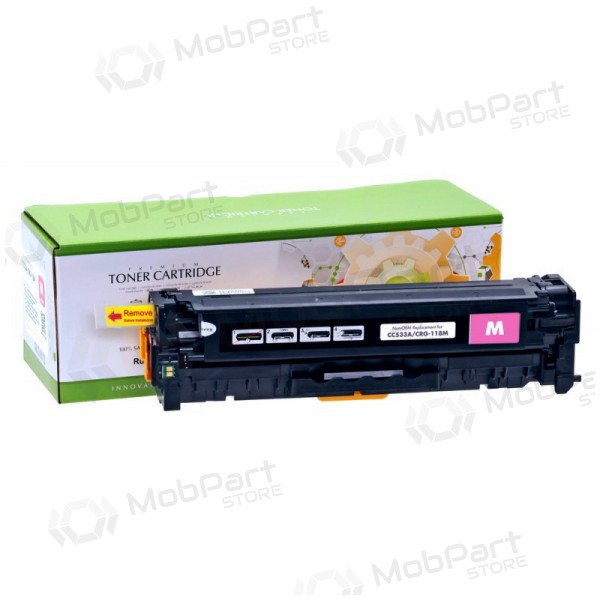 Kompatibel Static Control - HP CC533A IP Safe, tonerkassett magenta för laserskrivare, 2800 sidor.