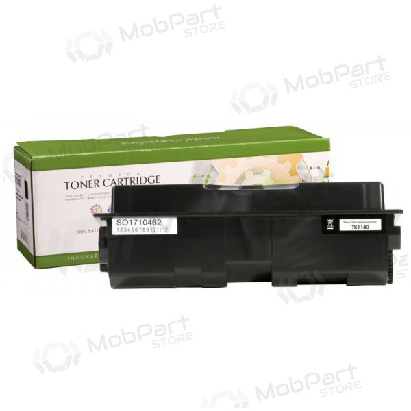 Kompatibel Static Control Kyocera TK1140, svart tonerkassett för laserskrivare, 7200 sidor.