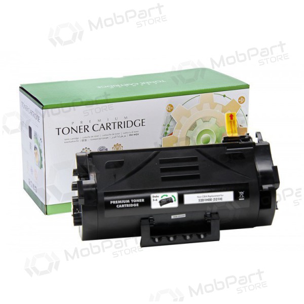 Neoriginal Static Control Lexmark 522H (MS710/MS711/MS810/MS811/MS812) (52.5D2H00), svart patron för laserskrivare, 25000 sidor.