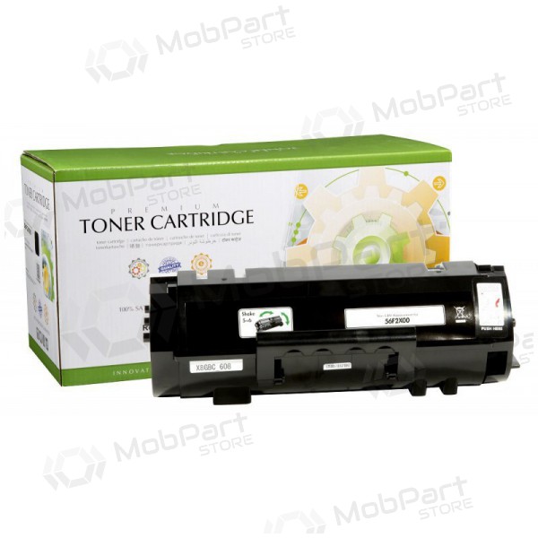 Kompatibel Static Control Lexmark 562X (56F2X00), svart toner för laserskrivare, 20000 sidor.