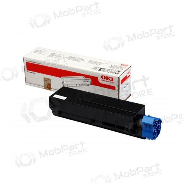 Oki MB472 (45807102), svart tonerkassett för laserskrivare, 3000 sidor.