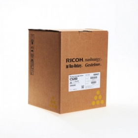 Ricoh C5200 (828427), gul tonerpatron för laserskrivare, 24000 sidor.