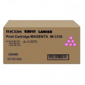 Ricoh IMC530 (418242), purpurin tonerpatron för laserskrivare, 18000 sidor.