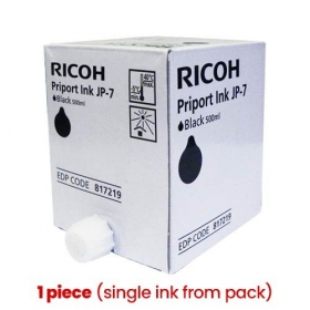 Ricoh JP-7 (817219) bläckpatron, svart (1 st)