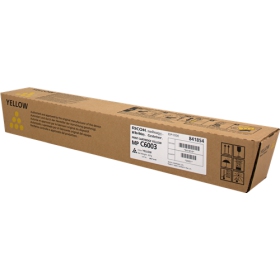 Ricoh MP C6003 (841854), gul patron för laserskrivare, 22500 sidor.