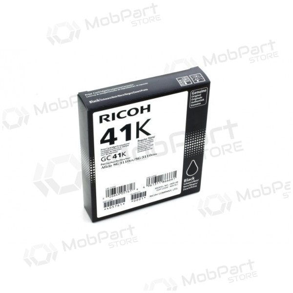 Ricoh GC41K (405761) bläckpatron, svart