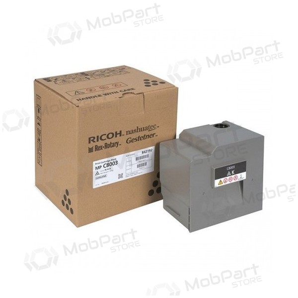 Ricoh MP C8003 (842192) laserkassett, Svart (SPEC)