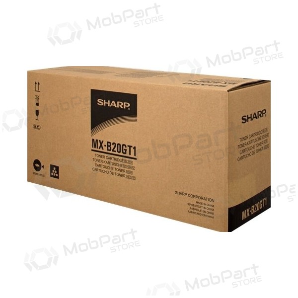 Sharp MX-B20GT1 (MXB20GT1) laserkassett, svart
