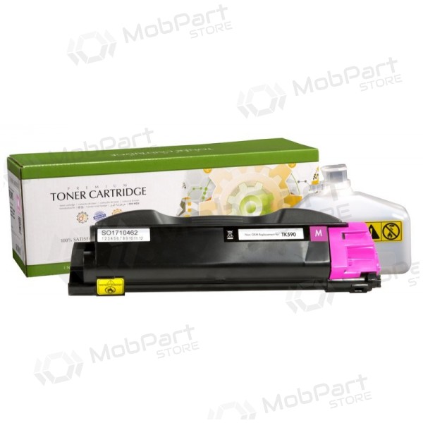 Static Control laserkassett magenta, kompatibel med Kyocera TK-590M
