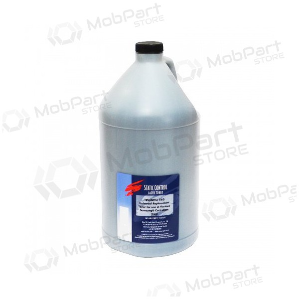 Static Control tonerpulver Samsung universal/Xerox svart, 1 kg.