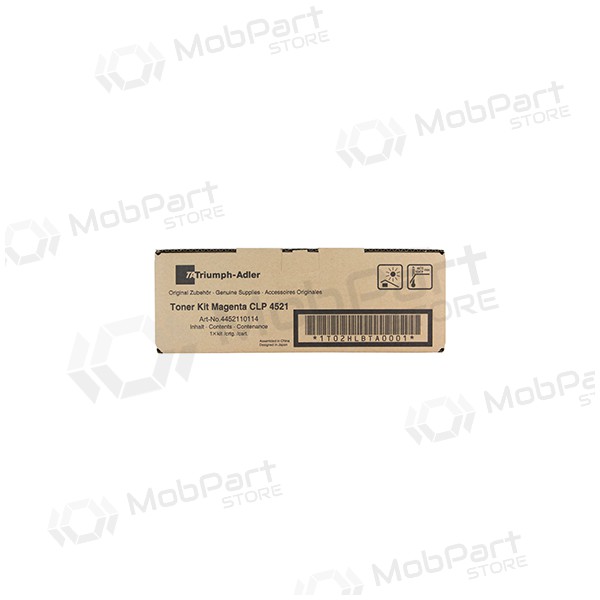 Triumph Adler CLP 4521/ Utax CLP 3521 (4452110114/ 4452110014),  patron för laserskrivare, 4000 sidor.
