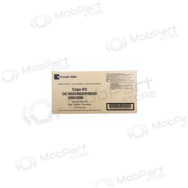 Triumph Adler Copy Kit DC 6025/ Utax CD 5025 (613011015/ 613011010), svart kassett för laserskrivare, 15000 sidor.