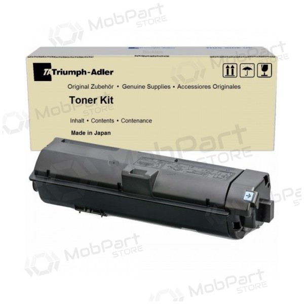 Triumph Adler Kit PK-1010/ Utax PK1010 (1T02RV0TA0), svart tonerkassett för laserskrivare, 3000 sidor.
